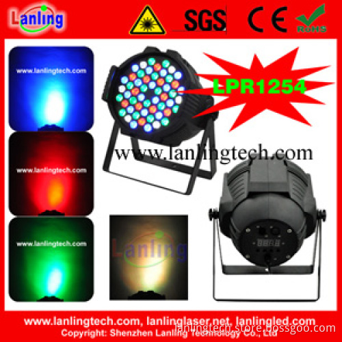 Wholesale Price Stage Lighting 1W*54PCS RGB LED PAR Light